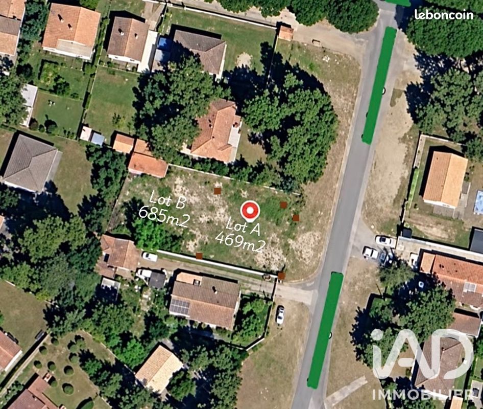 Terrain 469 m² · à Vendays-Montalivet · 469 m² · 240 000 €