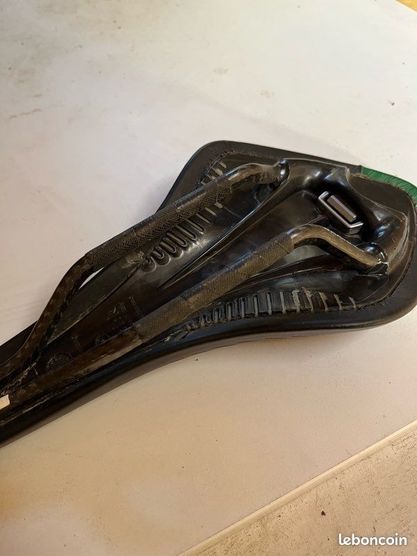 Nos Fizik Arione Blanc Noir Vintage Selle Siège Course Route Vélo Ancien