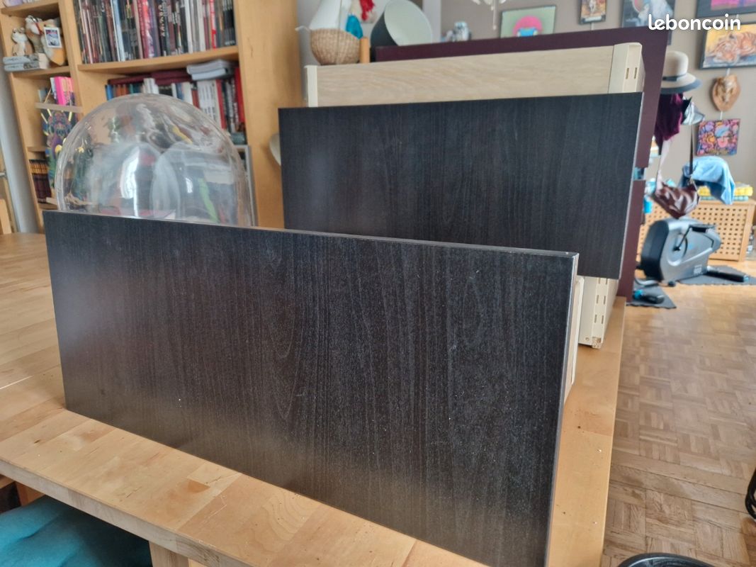 3 tiroirs IKEA BESTA bois noir (image 2)