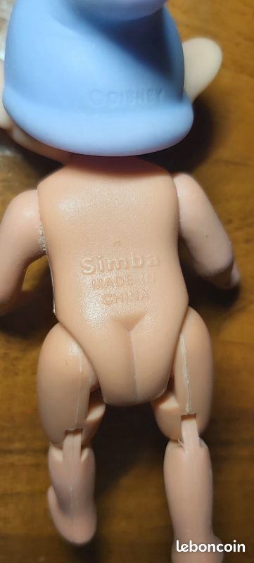 Lot De Figurines Blanche Neige Et Les 7 Nains – Simba – Vintage – Occasion