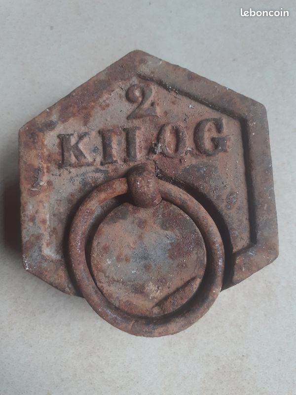 Poids acier 2 kg (image 1)