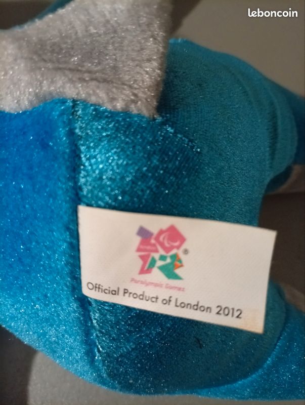 Peluches Jeux Olympiques de Londres 2012 Wenlock et