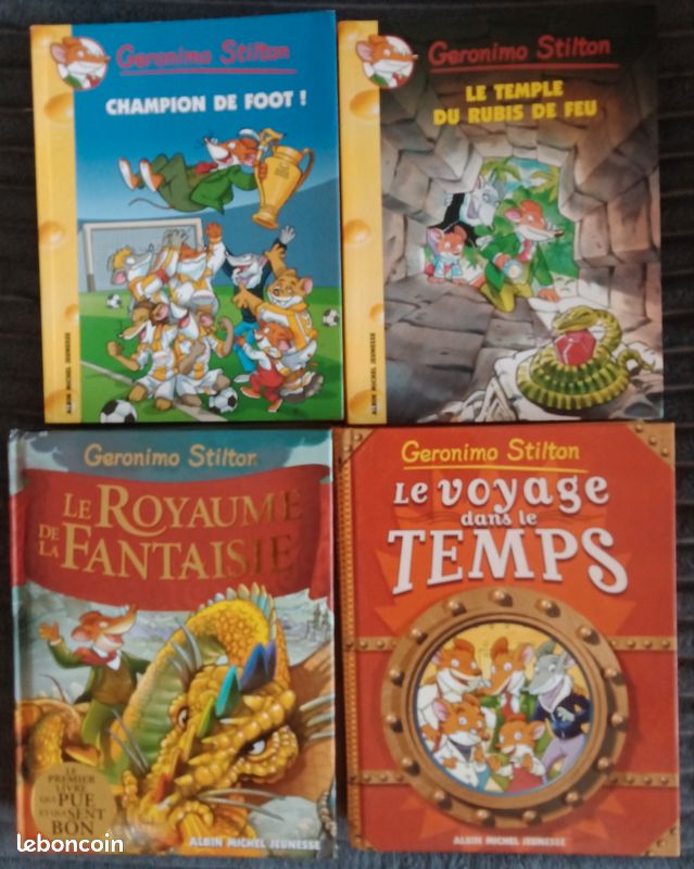 4 livres Geronimo Stilton (image 1)