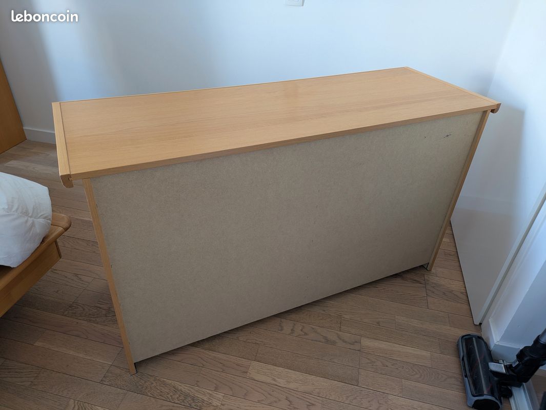 COMMODE en AULNE NATUREL (image 7)