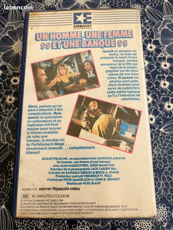 VHS - un homme une femme et une banque (image 2)