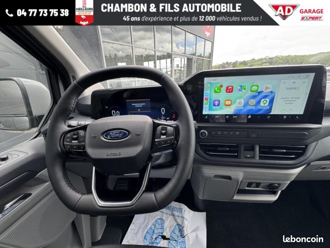 Ford Transit Custom CABINE APPROFONDIE 320 L1H1 2.0 ECOBLUE 170 CH BVA8 LIMITED prix : 39983 HT (image 9)