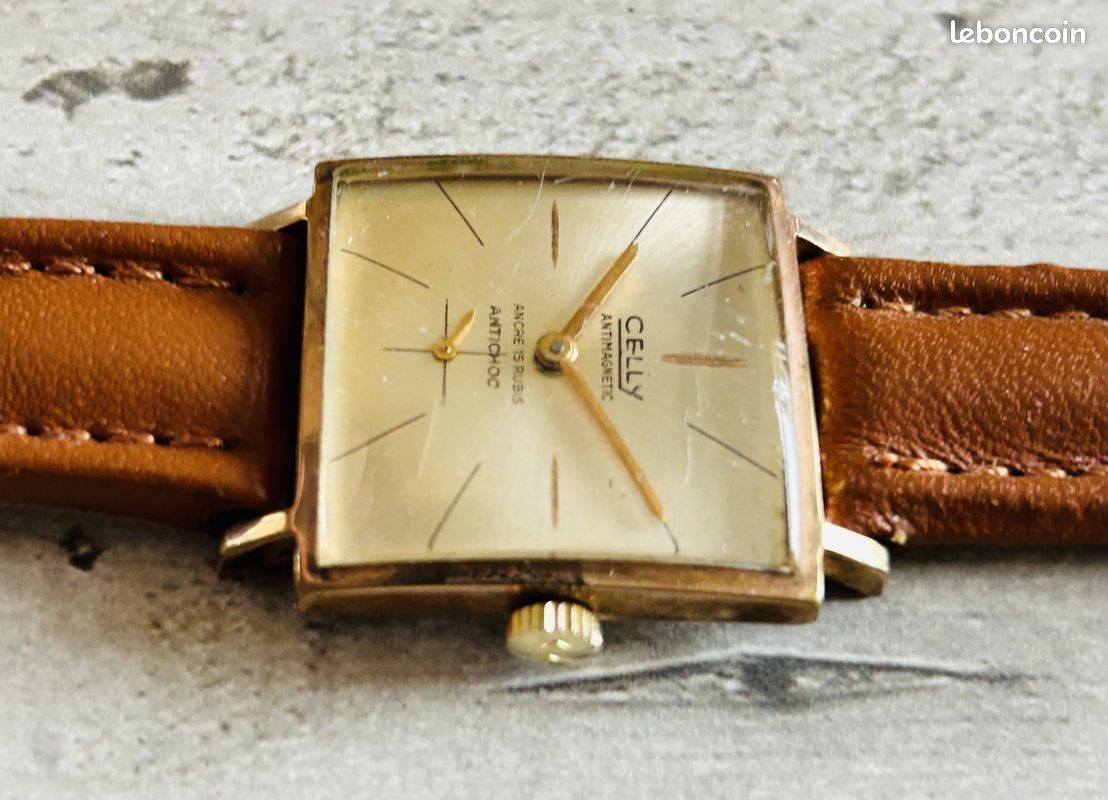 Montre mécanique CELLY fonctionne (image 2)