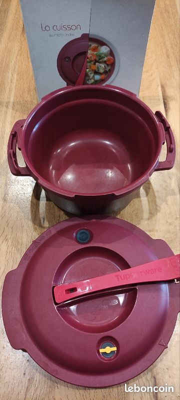 Cocotte micro minute Tupperware avec son livre (image 2)