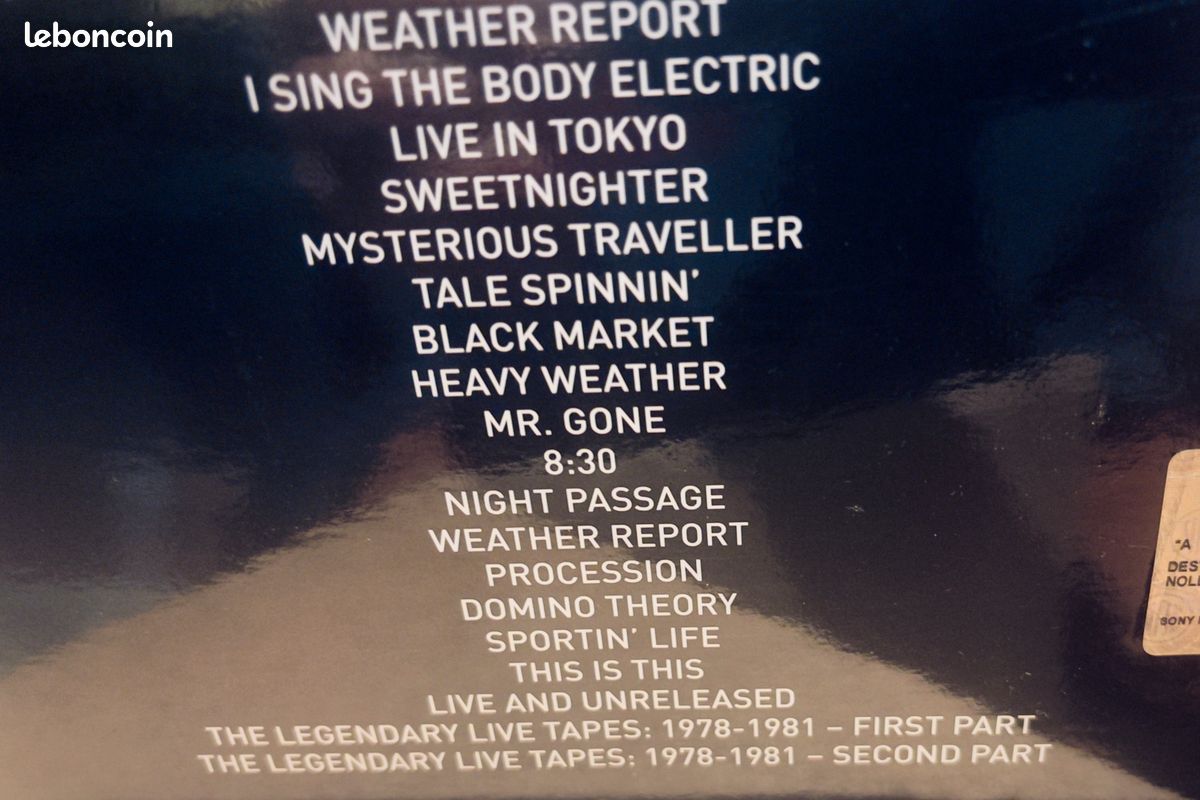 Rare ? The Columbia Studio And Live Recordings - Weather Report 