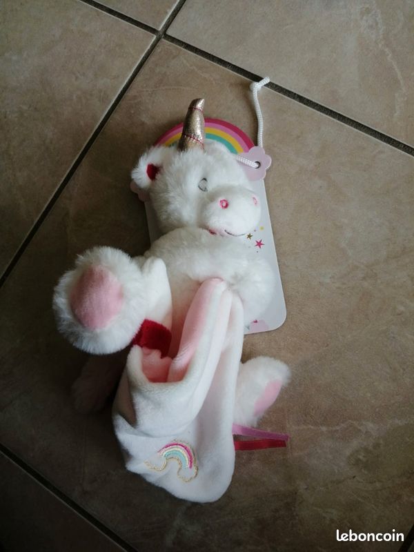 Peluche licorne babynat Jeux Jouets
