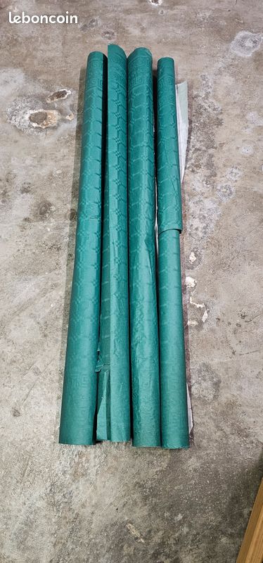 100m nappe en papier vert NEUFS (image 1)