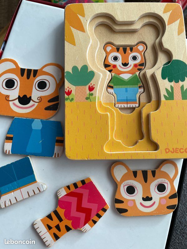Puzzle Tigre Djeco (image 4)