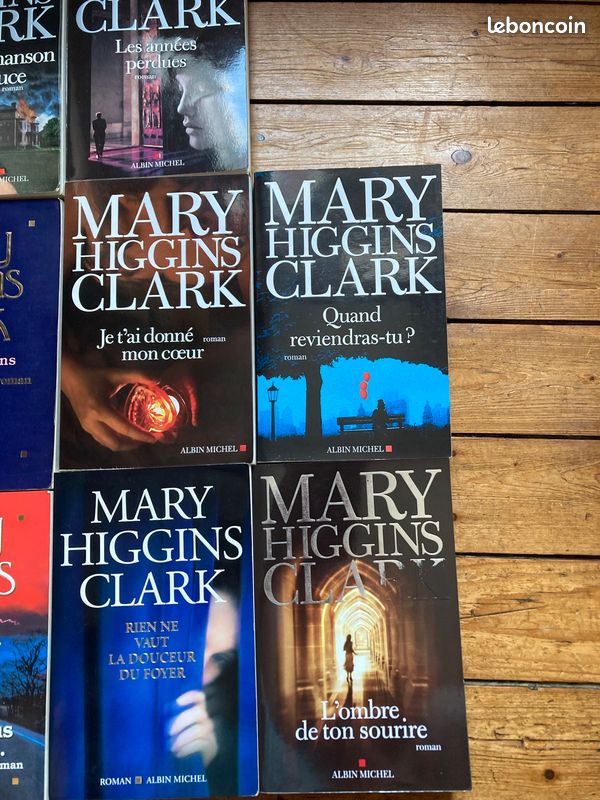Mary Higgins Clark 14 romans Albin Michel (image 2)