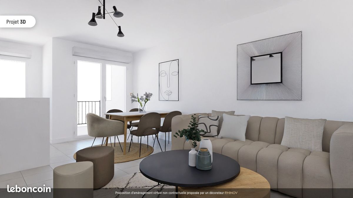 Appartement 3 pièces 61 m² · à Carpentras · 61 m² · 125 000 €