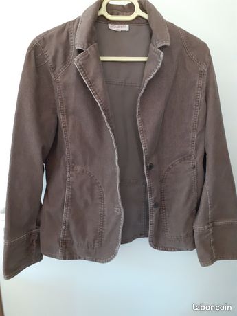 Veste en velours taille 40