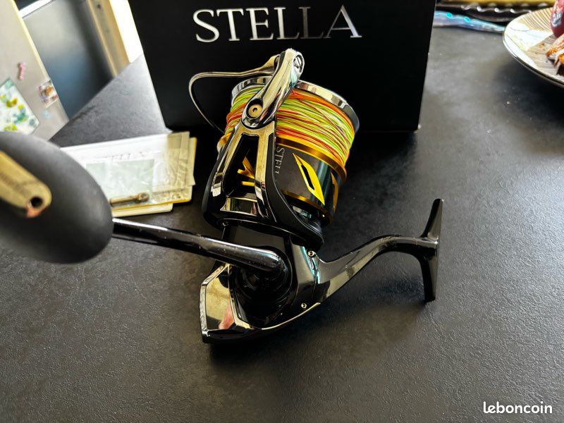 Moulinet Toupie Shimano Stella 3000DH - Occasion Japon, Pour Pêche En Mer - Fonctionne Parfaitement