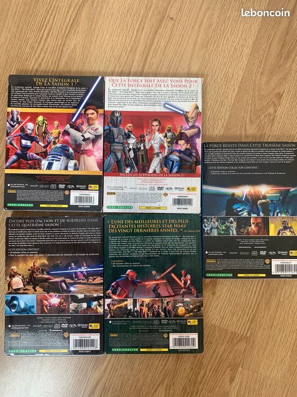Star wars DVD The clone wars (image 2)
