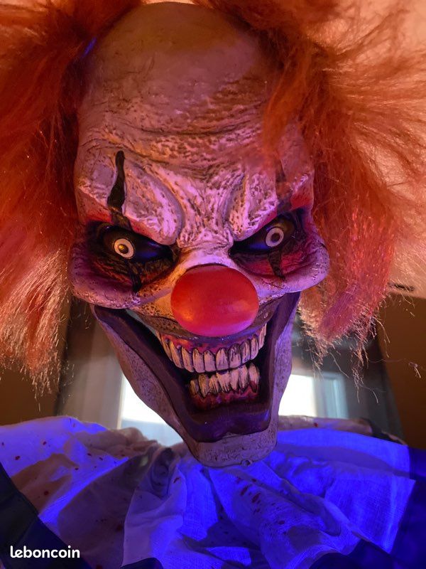 Clown Animatronic Halloween Lumineux et sonore 🤡 (image 6)