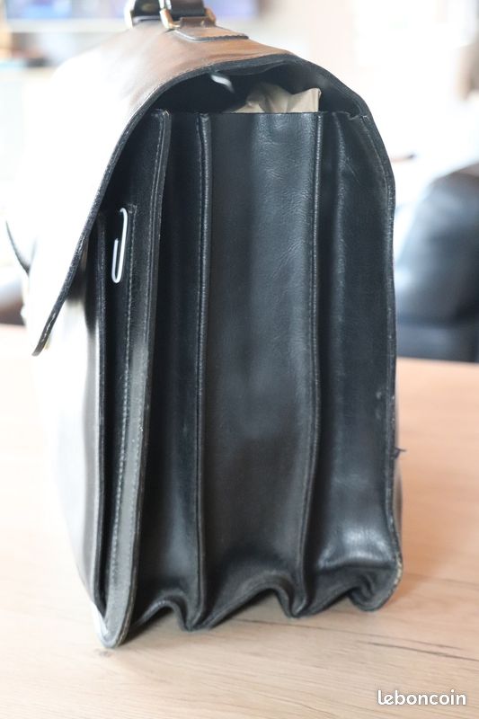 Cartable en cuir à soufflet (image 3)