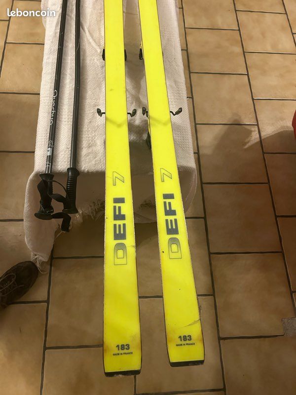 Ski Rossignol Défi 7 183 cm + bâton 125 (image 6)
