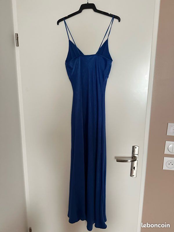 Robe longue bleu - Zara (image 3)
