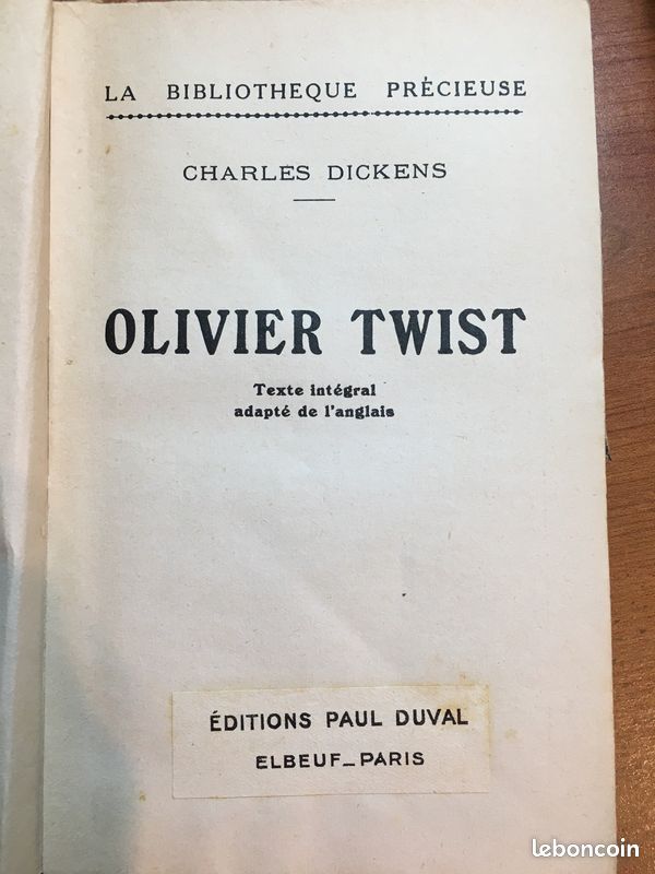 Lot de 2 Livres CHARLES DICKENS (image 4)