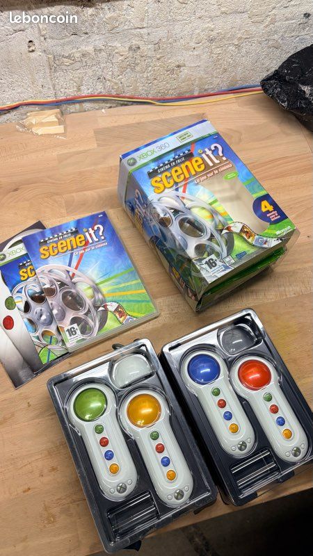 Jeu XBOX Scene it? Avec 4 manettes, neuf (image 1)