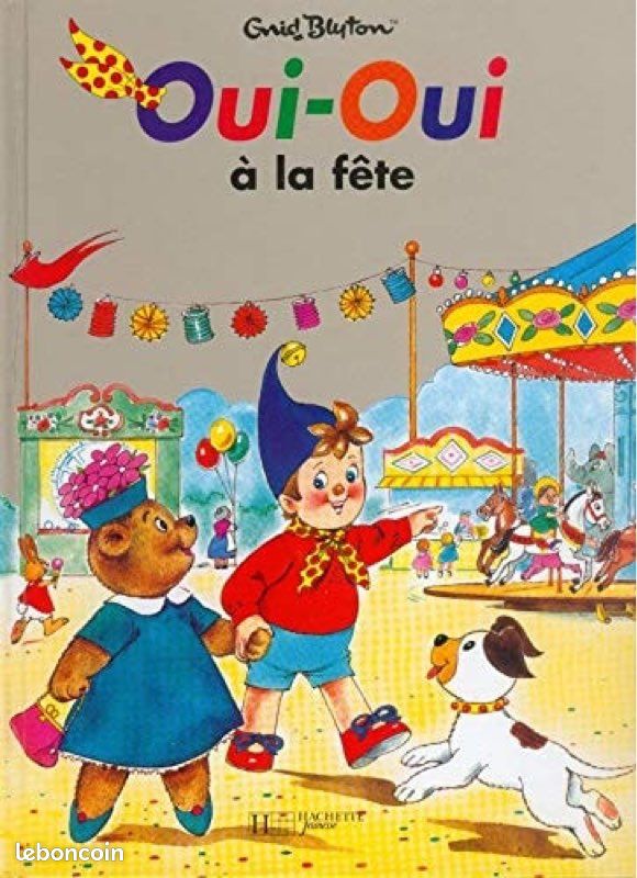 Livre enfant oui oui à la fête couverture rigide (image 1)