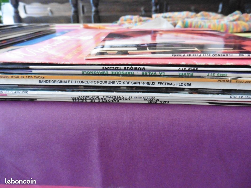 DISQUES VINYLE variété et folklore (image 3)