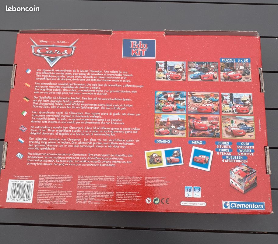 Jeu Cars Edukit (image 2)