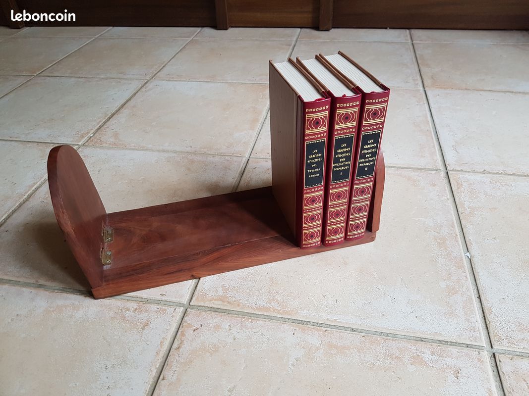 Presse livres en bois (image 3)