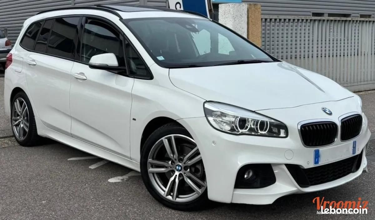 Bmw Serie 2 Gran Tourer 218d XDrive PACK M BVA8 7 Places Toit Pano GPS Caméra J (image 4)