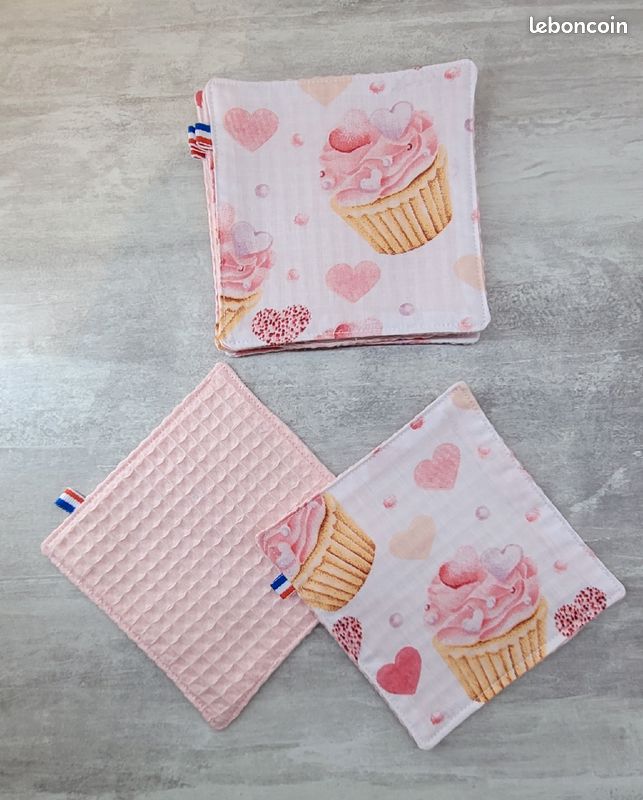 Lot de6 serviettes dinatoires, Zéro déchets (image 1)