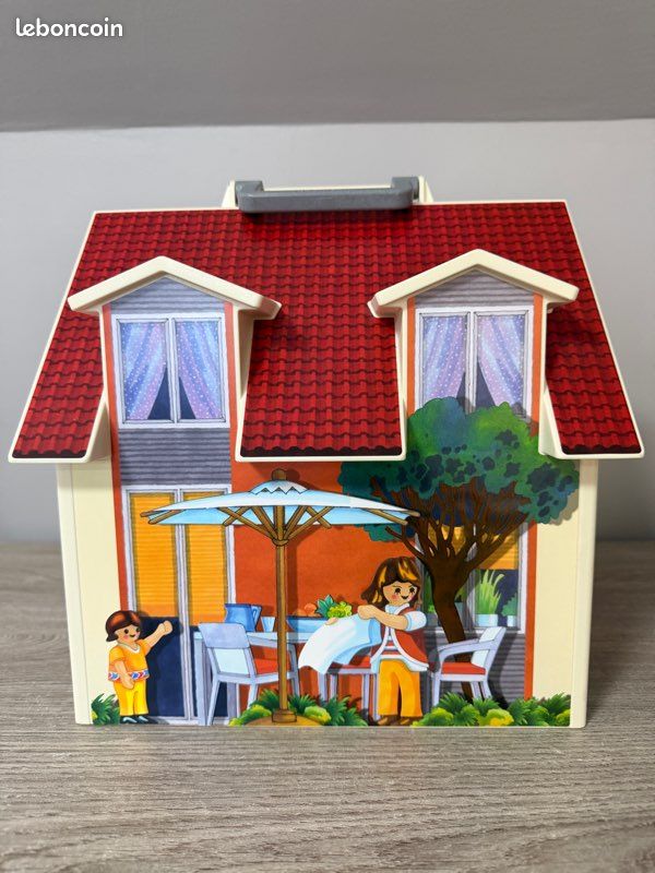 Dollhouse maison playmobil transportable (image 1)