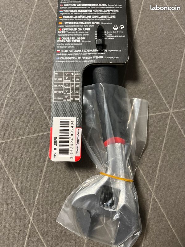 Cliquet 3/4 avec manche amovible k.154b K.154B FACOM 10F09992