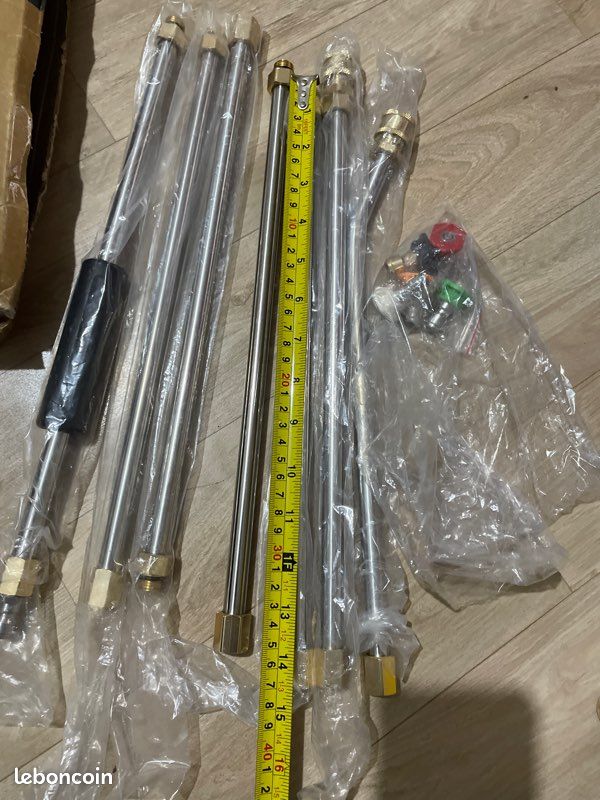 Ensemble De Baguette D'extension Pour Laveuse à Pression Lance De Ensemble De Baguette D'extension Pour Laveuse à Pression Lance De