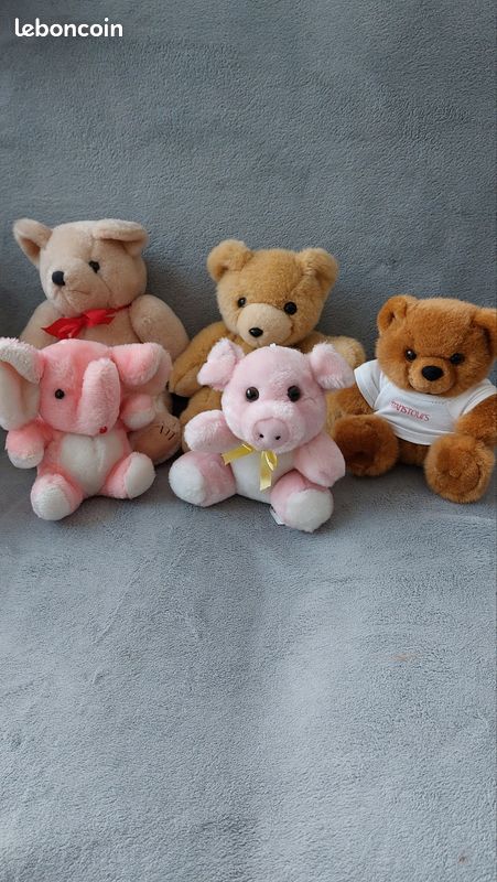 Lot de petites peluches (image 1)