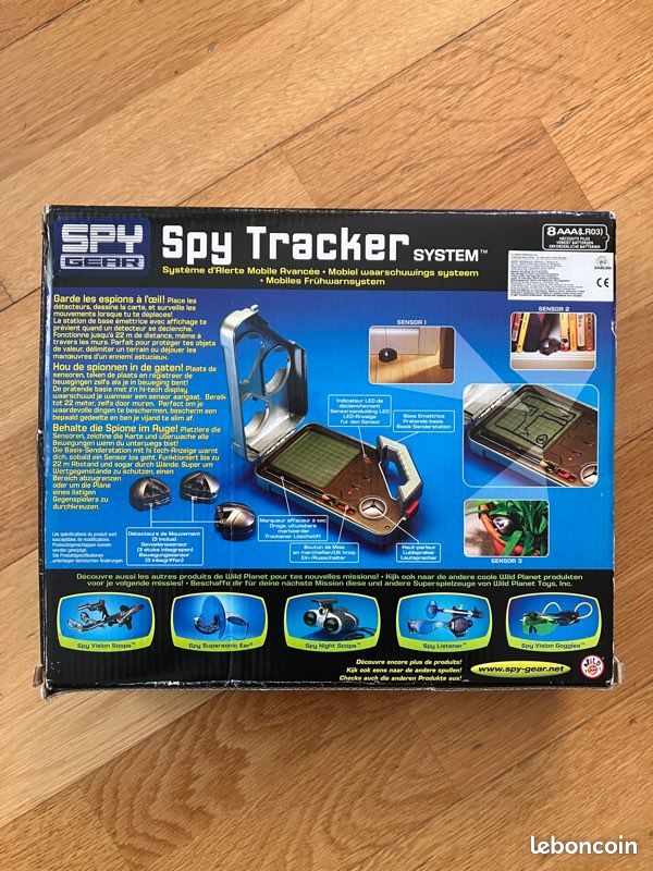 SPY TRACKER SYSTEM Jeu espionnage Système détection (image 2)