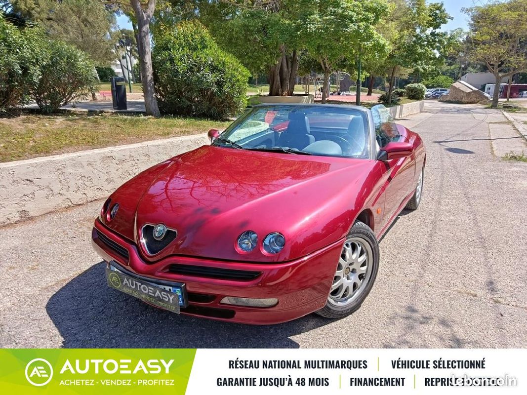 Alfa Romeo SPIDER GTV - 1.8 TS 16v 144 CH - 20.700 km réels - Origine France (image 1)