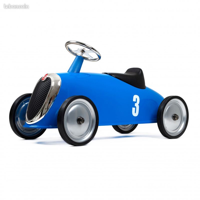 🚗 [Modèle d'expo] ➡️ Voiture porteur ➡️ BAGHERA ➡️ Rider ➡️ Bleu ➡️ [Haut de Gamme] (image 3)