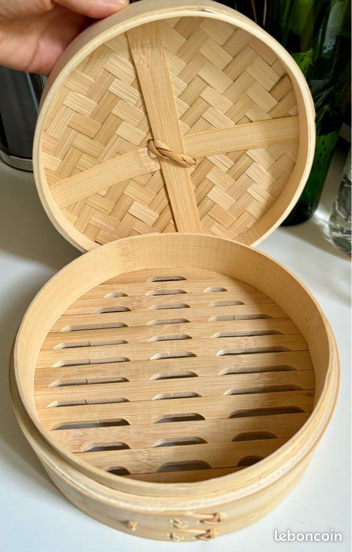 Panier à la vapeur en bambou (image 3)