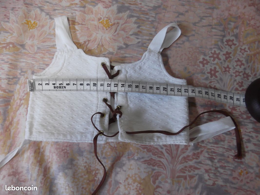 Patron Ancien La Poupée Modèle 25 & 40 Cm – Costume Corset Chemise Décembre 1883 – Repro Collection
