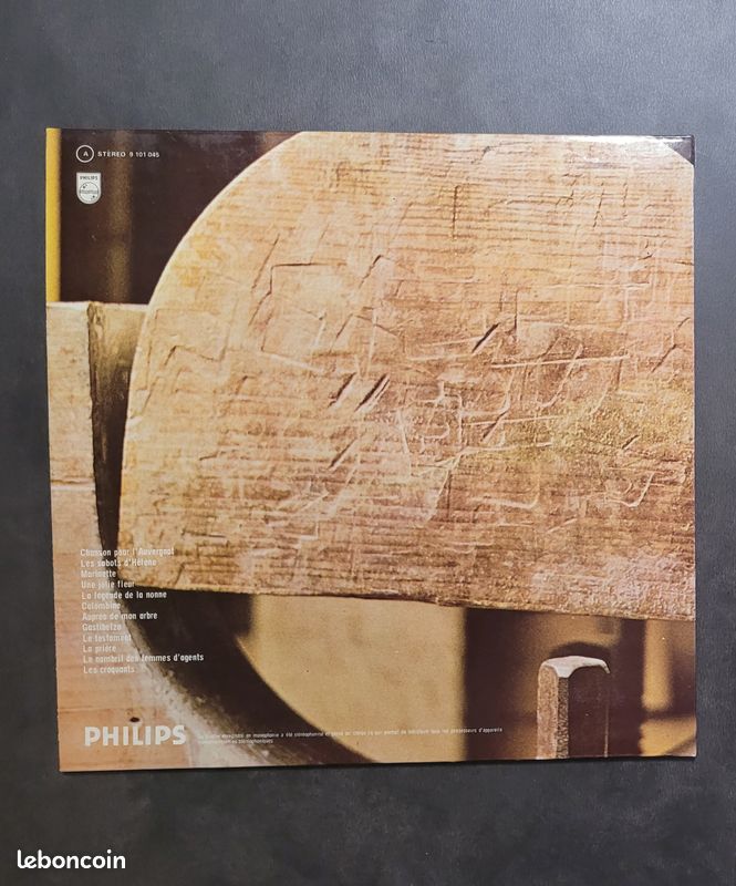 Lot 2 Vinyles Légendes de la Poésie – Georges Brassens & Félix Leclerc (image 6)