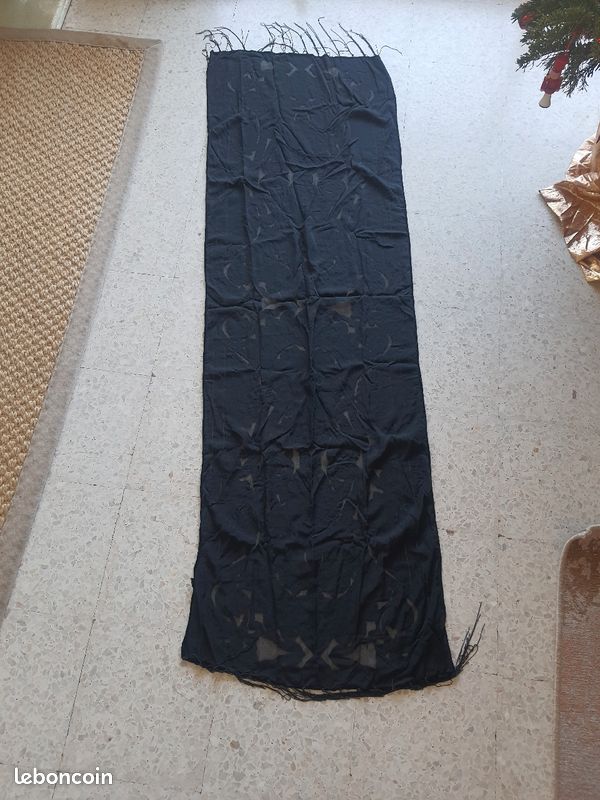Foulard écharpe de fête en velour (image 4)