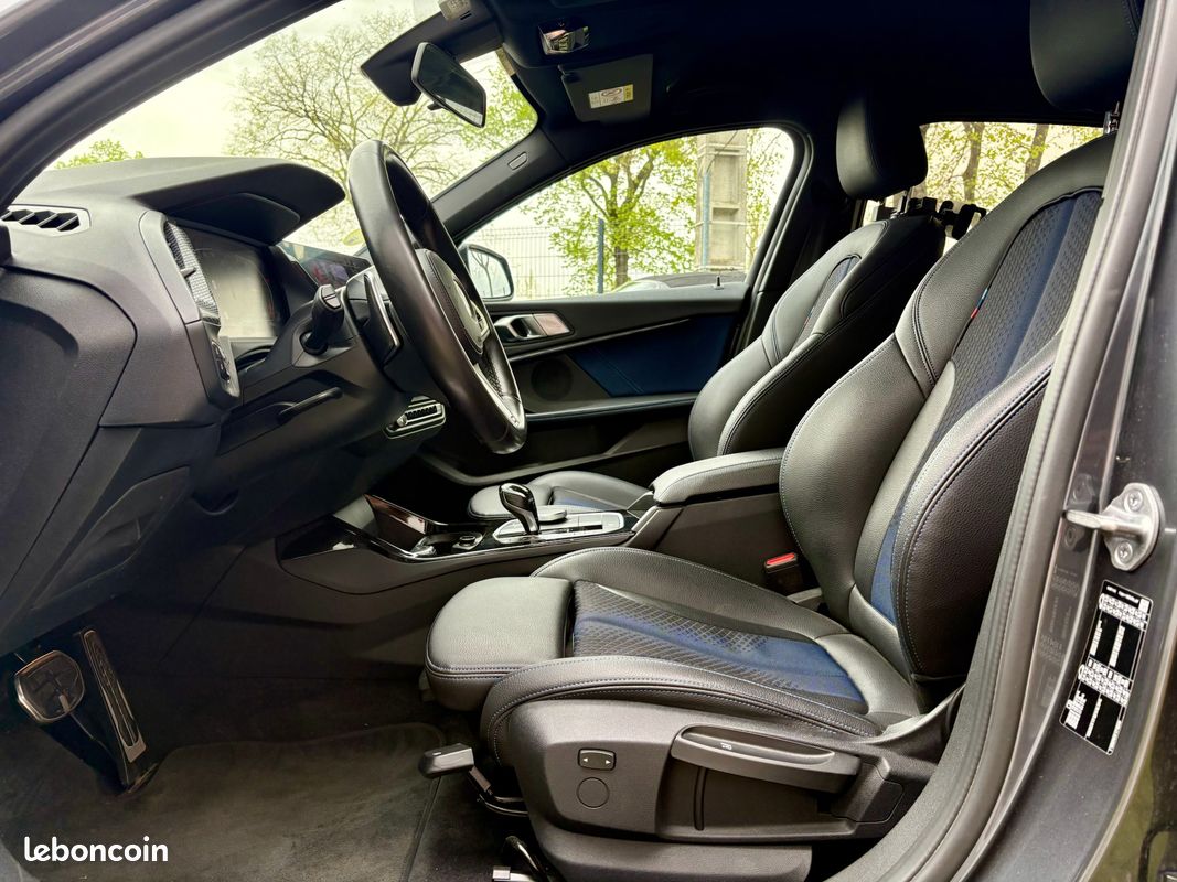 BMW Série 1 III (F40) 118d 2.0 L 150ch M Sport Steptronic 8 – Sièges Chauffant Cuir Caméra - Suivie et Garantie 12 mois - A partir de 404e/mois (image 7)