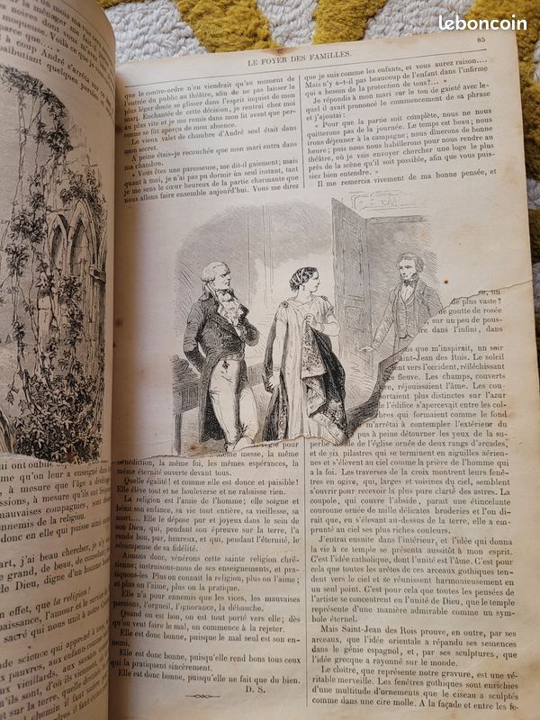 Paul de Caux - Le Foyer des familles. Magasin catholique illustré. Année 1861 (image 7)