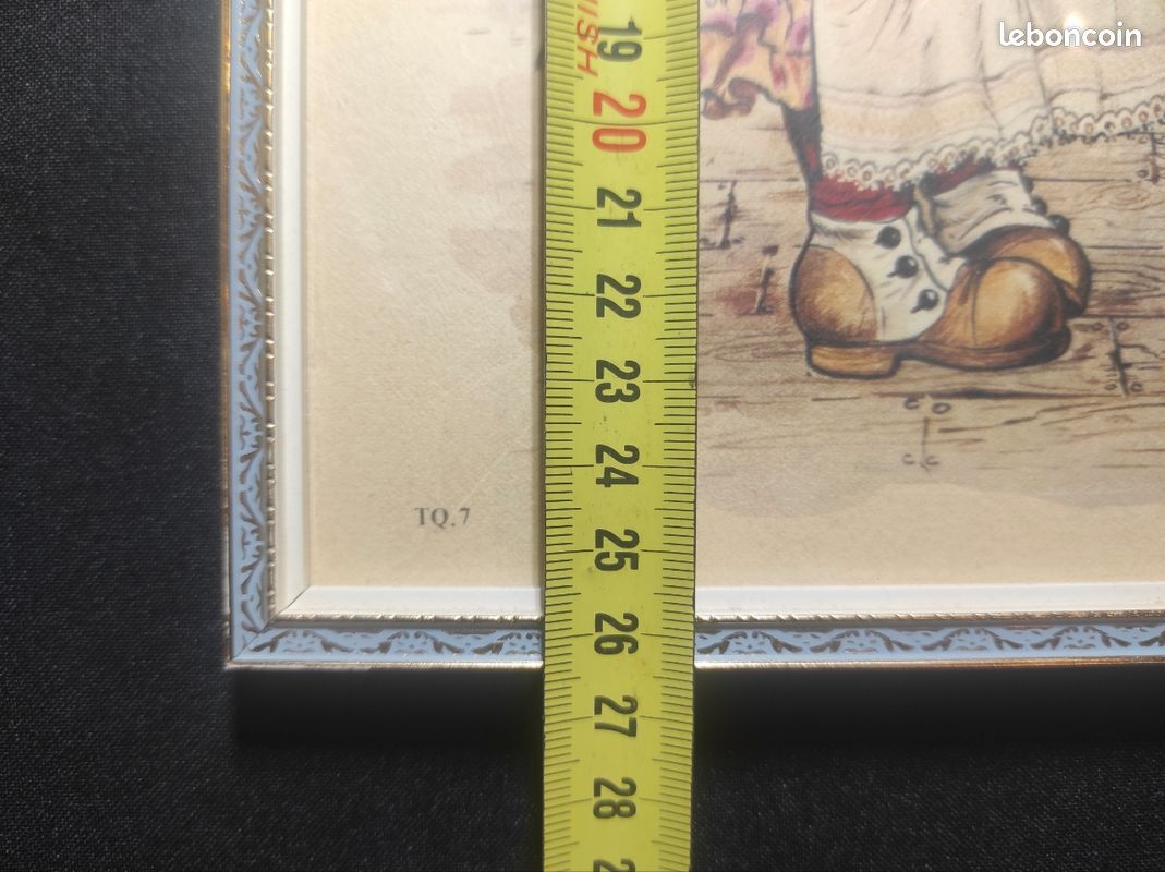 2 gravures sous cadre en verre (image 8)