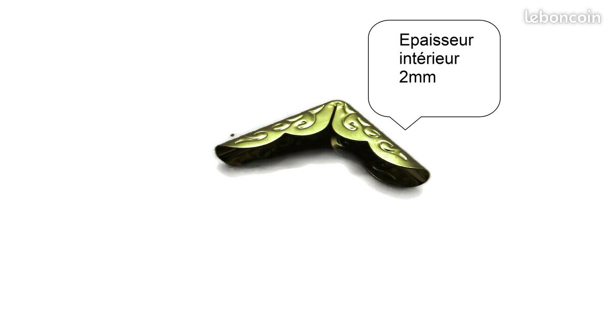 Swpeet Lot de 160 protections de coins de livre en métal, 4 couleurs, 8