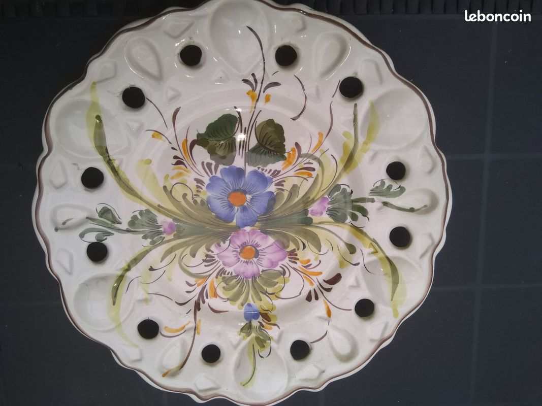 Assiette murale décorative diamètre 28cm (image 1)
