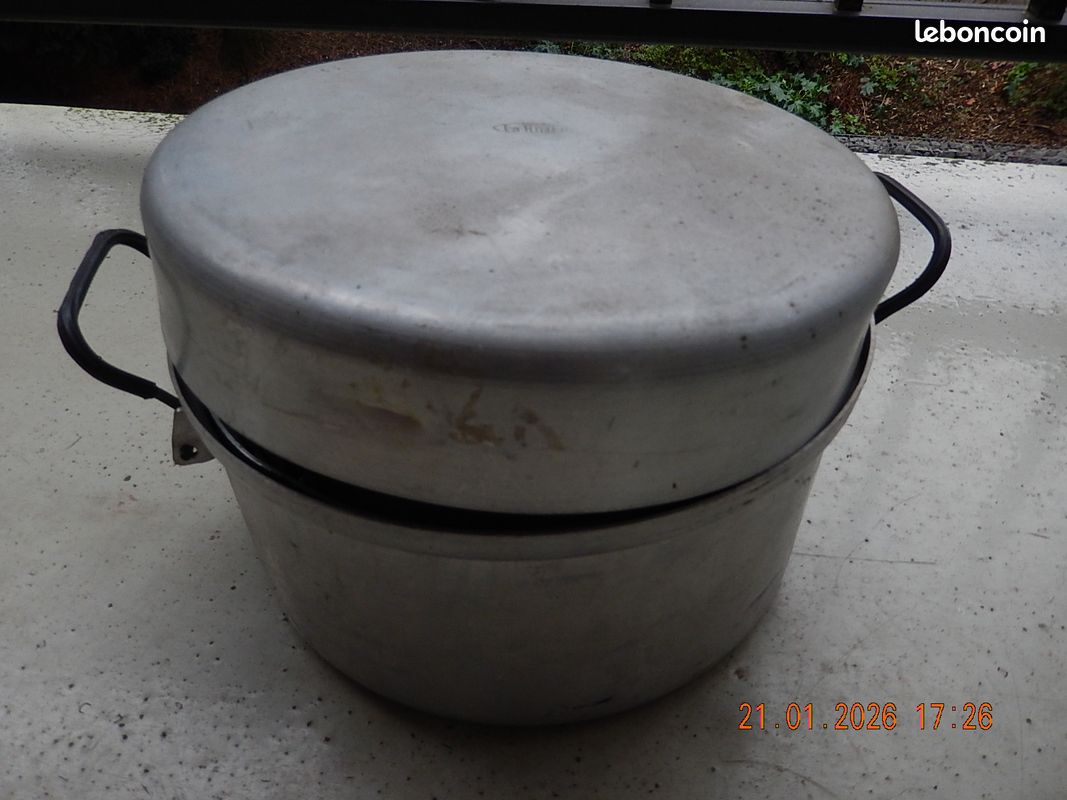 Gamelle alu ROC camping randonnée pique nique vintage